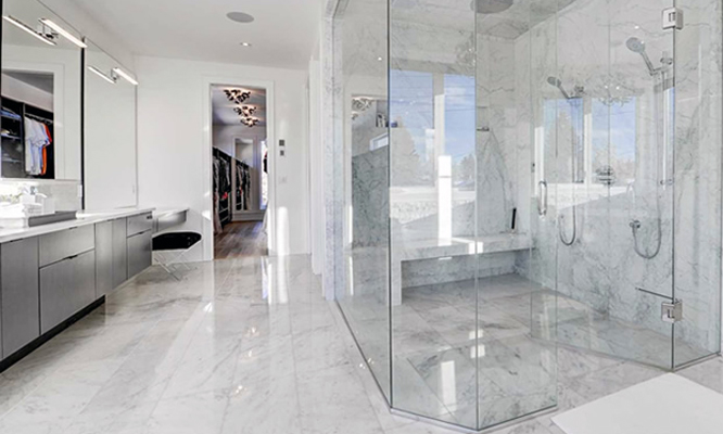 glass showers